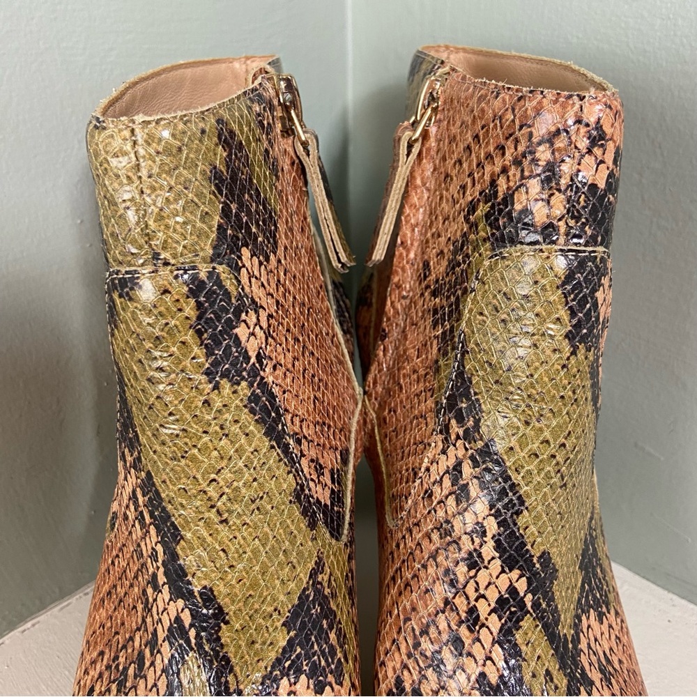 Ulla Johnson Helia Snake Effect Python Snakeskin … - image 5